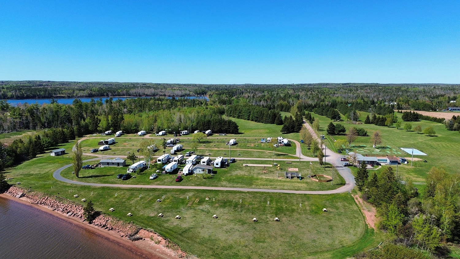 Campsites at Seal Cove